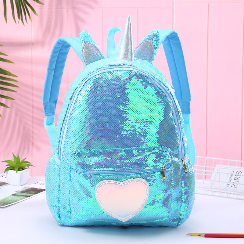 Mochila Escolar Unicornio para Niña – Rosa, Azul o Plata