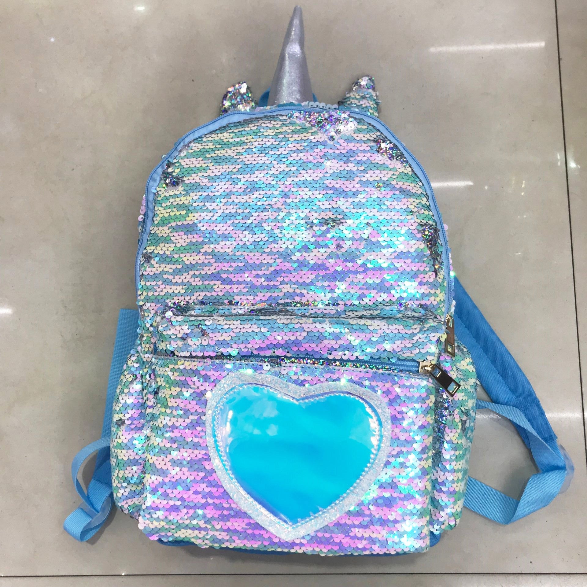 Mochila Escolar Unicornio para Niña – Rosa, Azul o Plata