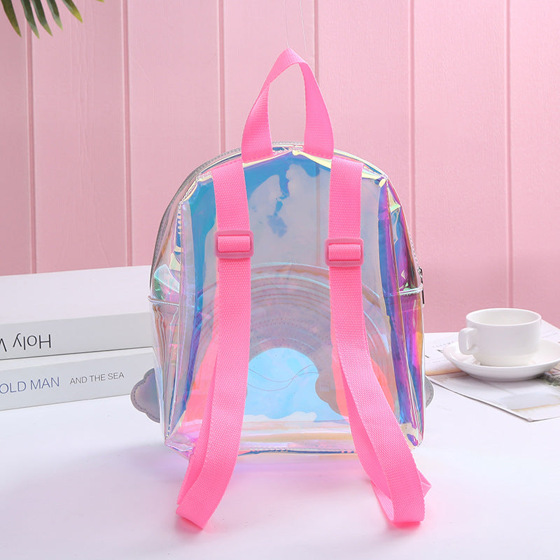Mochila Escolar Unicornio para Niña – Diseño Reciclado