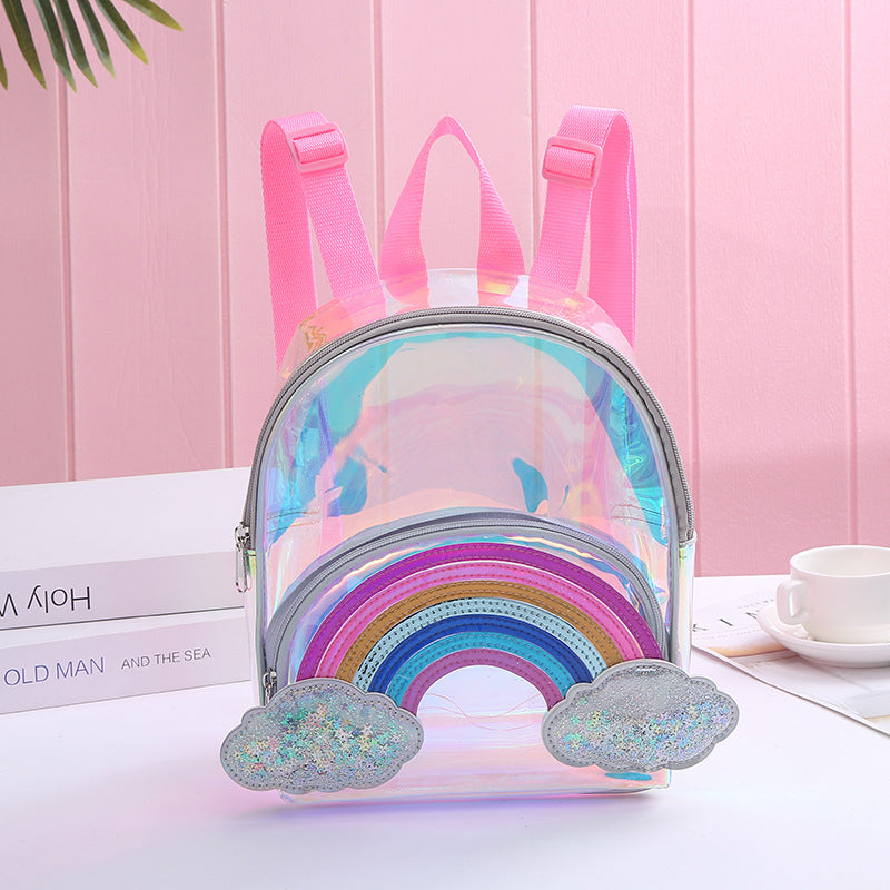 Mochila Escolar Unicornio para Niña – Diseño Reciclado