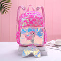 Mochila Escolar Sirena para Niña – Diseño Reciclado