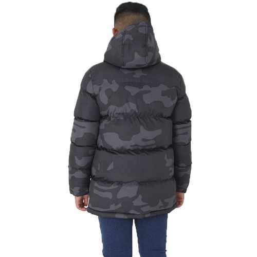 Chaqueta Escolar Acolchada Brave Soul Oakwood Camo para Niño