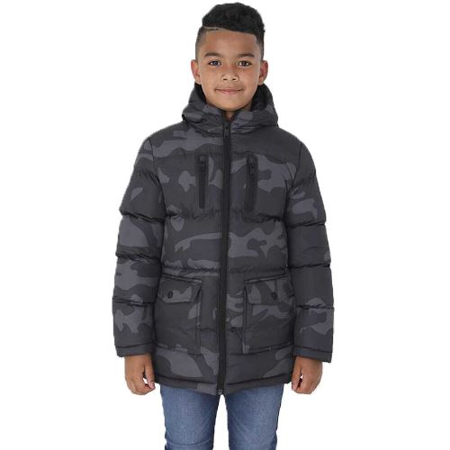 Chaqueta Escolar Acolchada Brave Soul Oakwood Camo para Niño