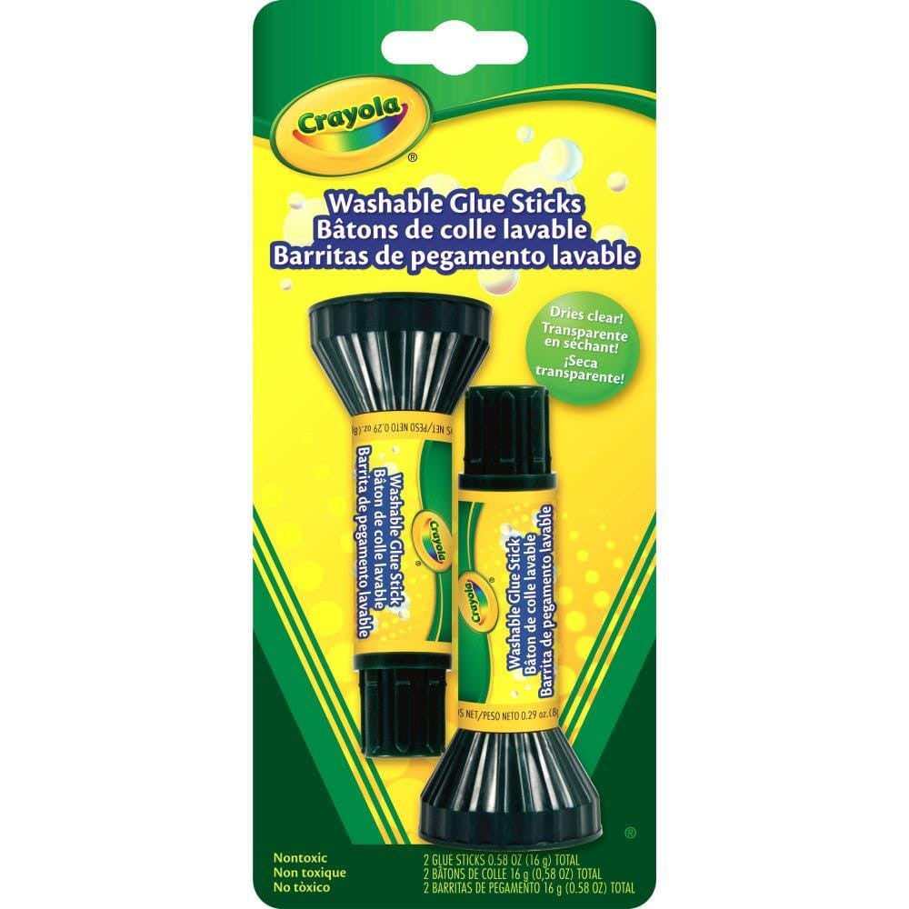 Set de Pegamento en Barra Lavable Crayola para Colegio