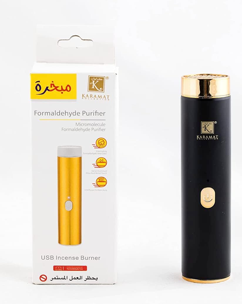 Quemador de Incienso USB Portátil Karamat – Cilíndrico