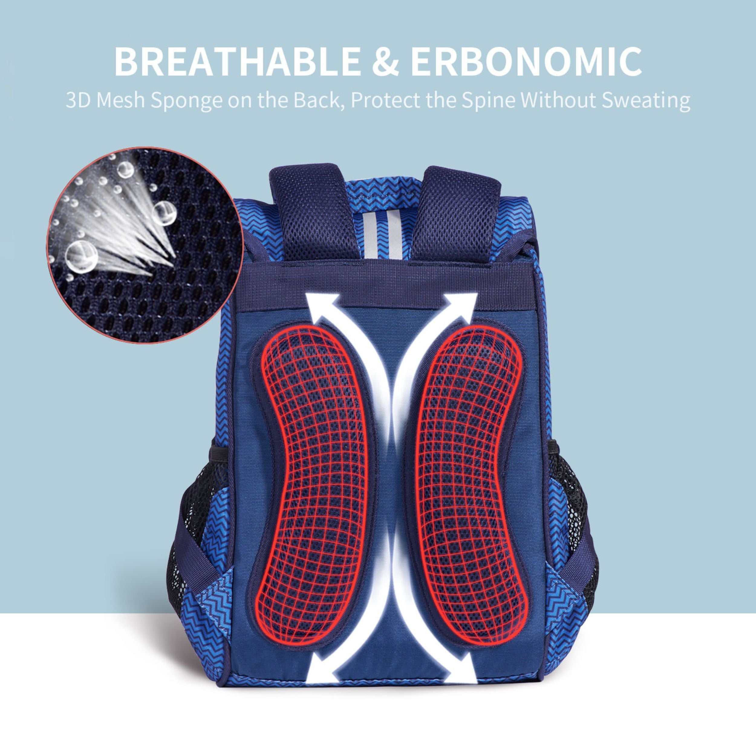 Mochila Escolar Infantil Ergonómica Rock Star Dino