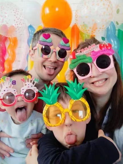 Gafas Divertidas de Cumpleaños para Fotomatón y Fiesta