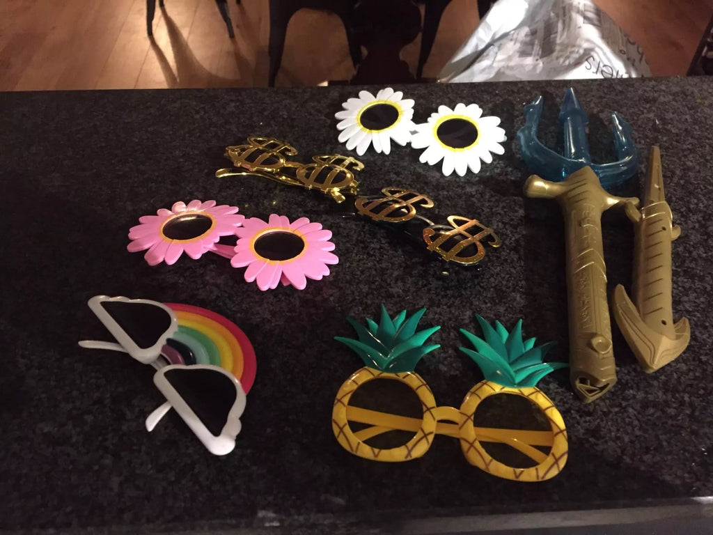 Gafas Divertidas de Cumpleaños para Fotomatón y Fiesta