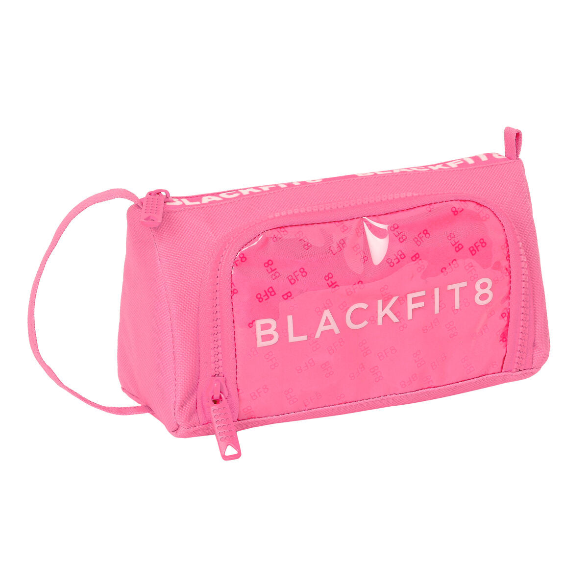 Estuche Escolar BlackFit8 Glow Up Rosa con 32 Piezas