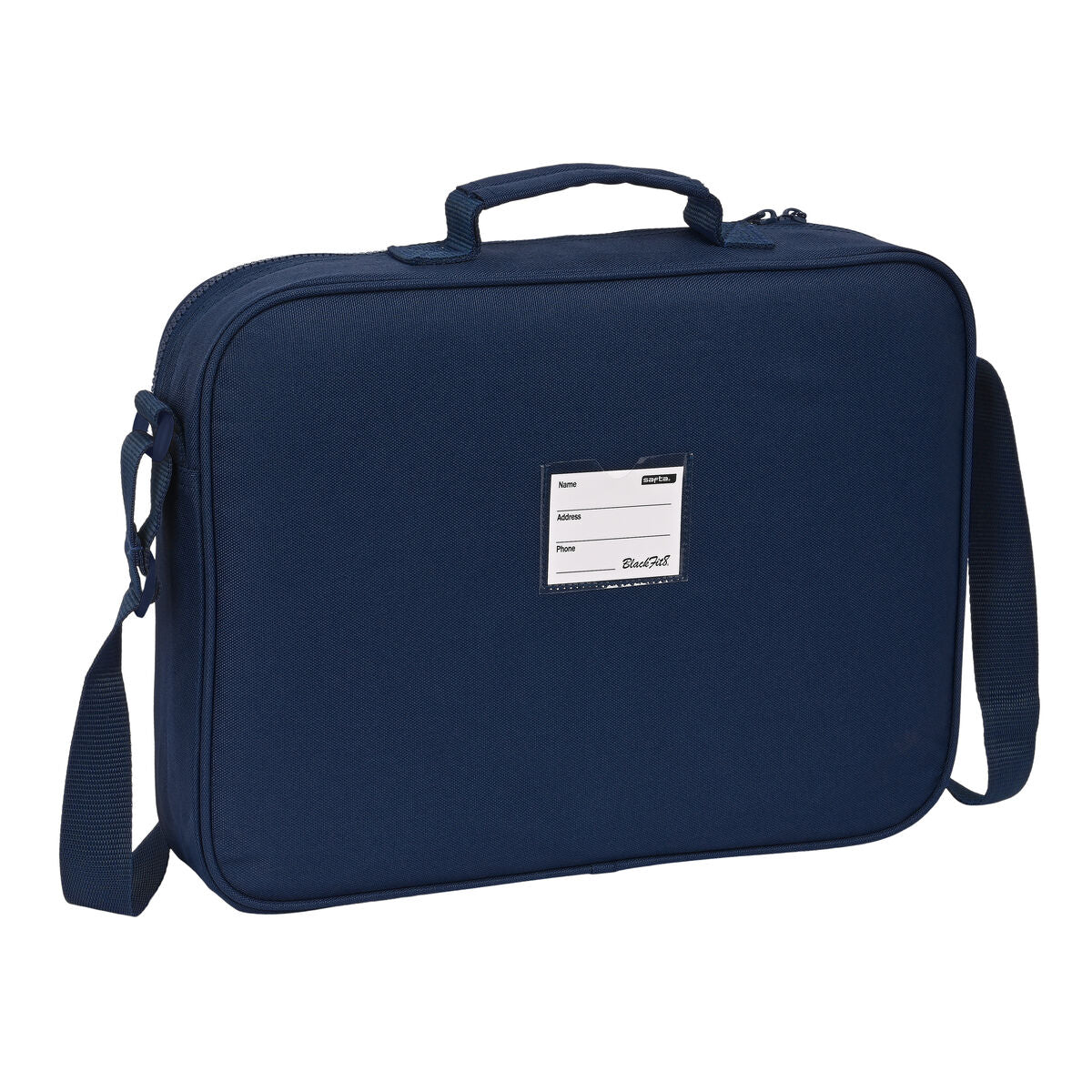 Cartera Escolar BlackFit8 Azul Marino 38 × 28 × 6 cm