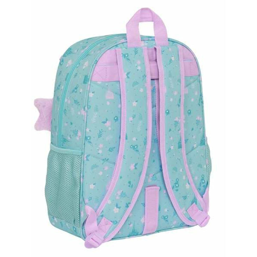 Mochila Escolar Frozen Hello Spring – Azul