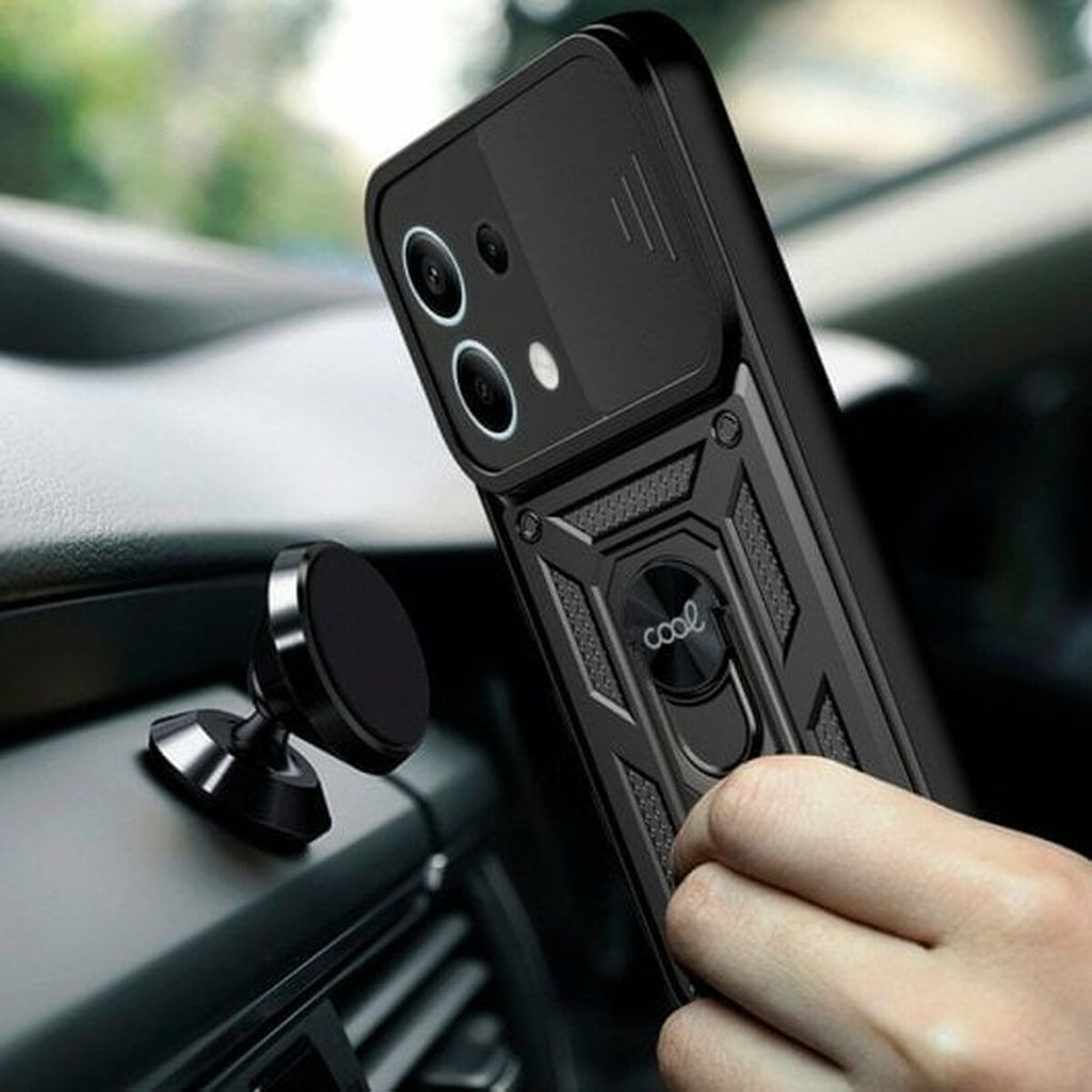 Funda Cool Hard Ring para Xiaomi Redmi Note 13 5G – Negra | Cool Hard Ring Case for Xiaomi Redmi Note 13 5G – Black