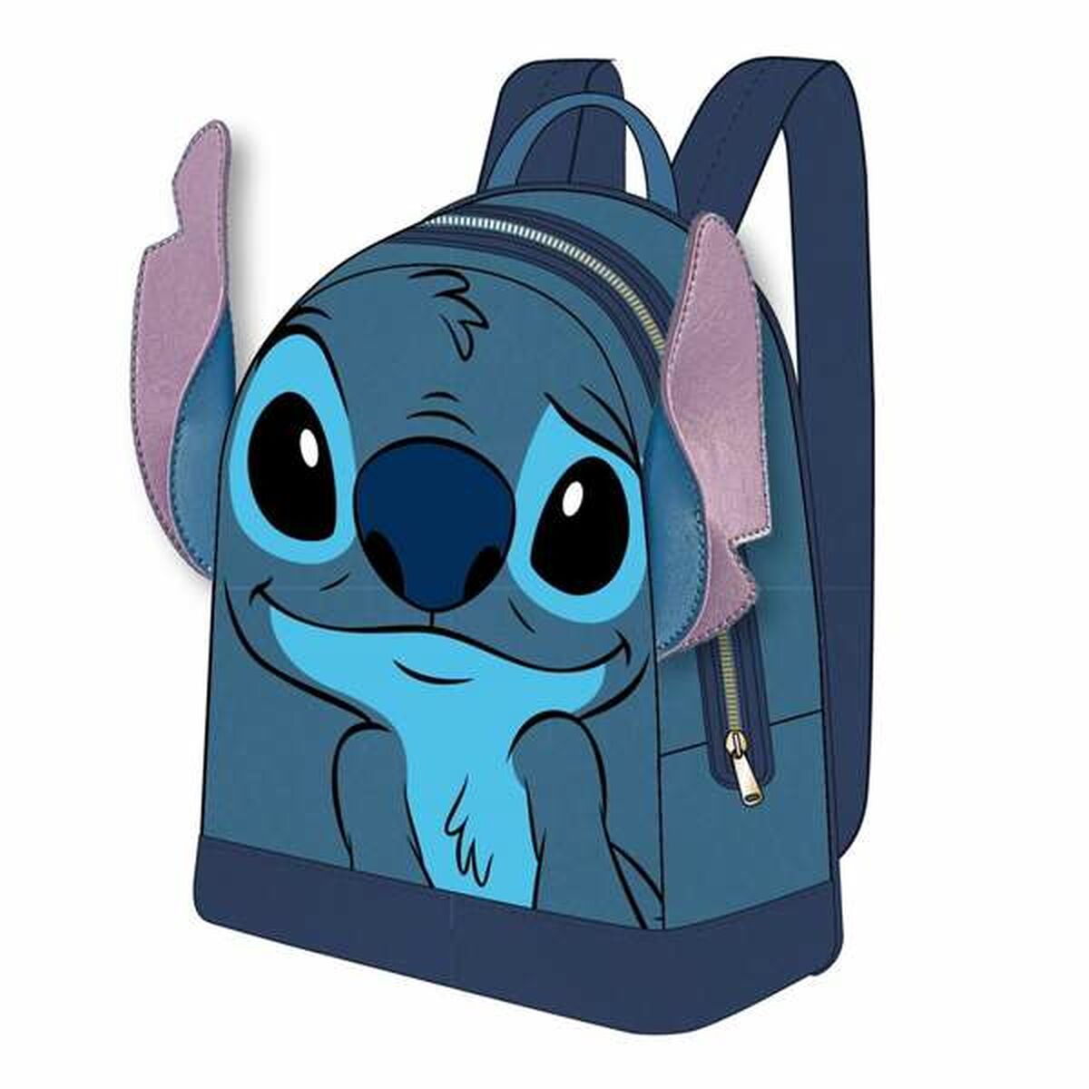 Mochila Escolar Stitch Azul 22 × 25 × 11 cm