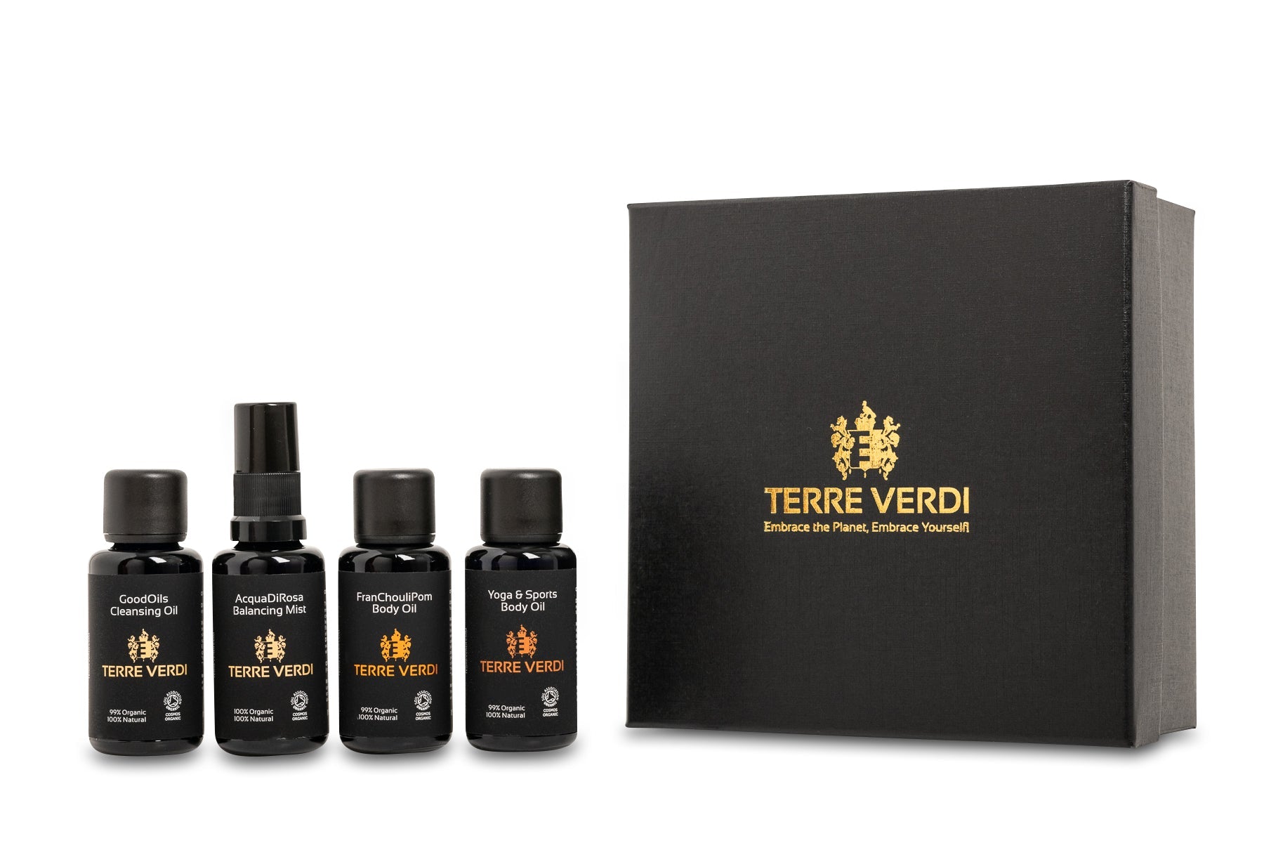 Set de Viaje de Skincare Orgánico | Organic Skincare Travel Set | Terre Verdi
