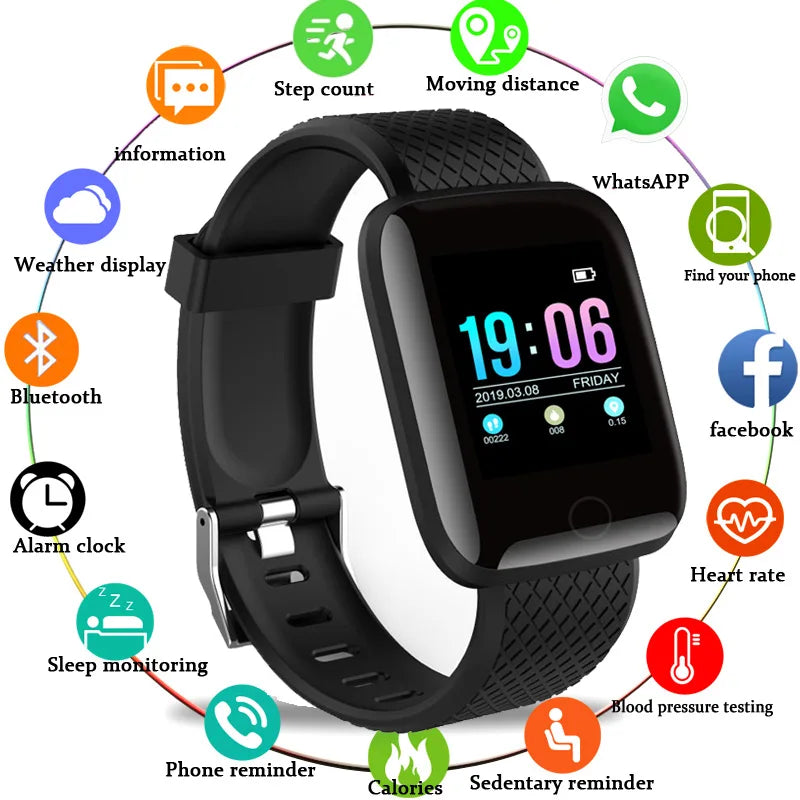 Smartwatch D13 Unisex con Seguimiento Fitness