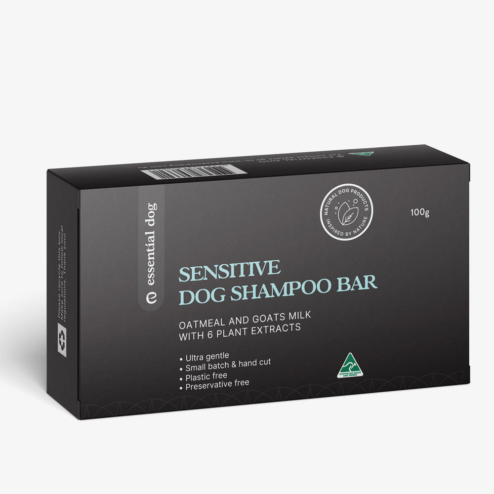 Champú Sólido para Perros Sensibles – Avena, Lavanda y Geranio