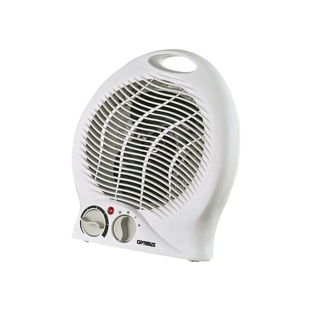 Calefactor Portátil Optimus con Termostato – Blanco