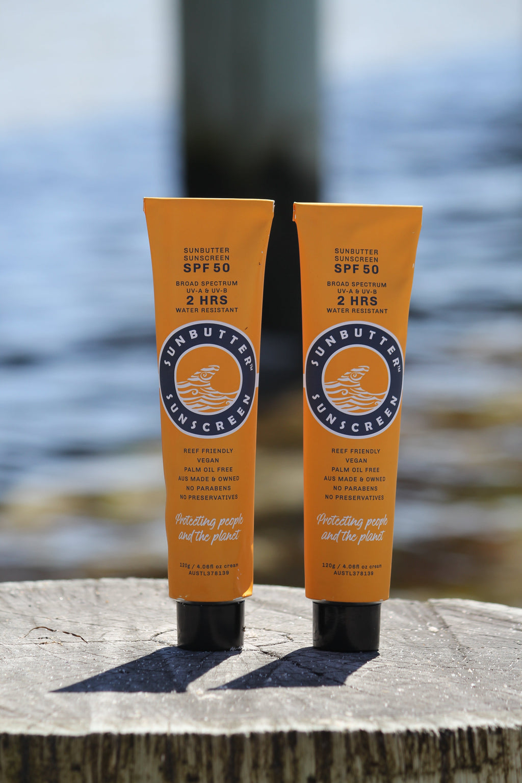 Pack 2 Protectores Solares SPF50 de 120 g | SunButter Skincare SPF50 120g 2-Pack
