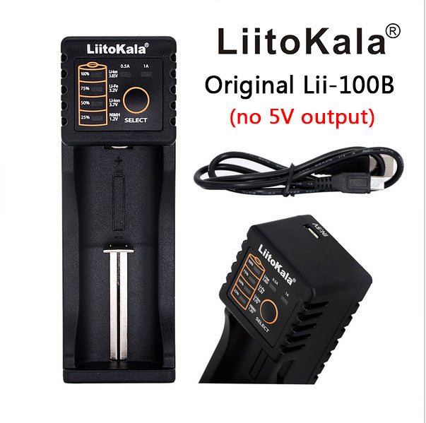 Cargador Inteligente LiitoKala Lii-100B