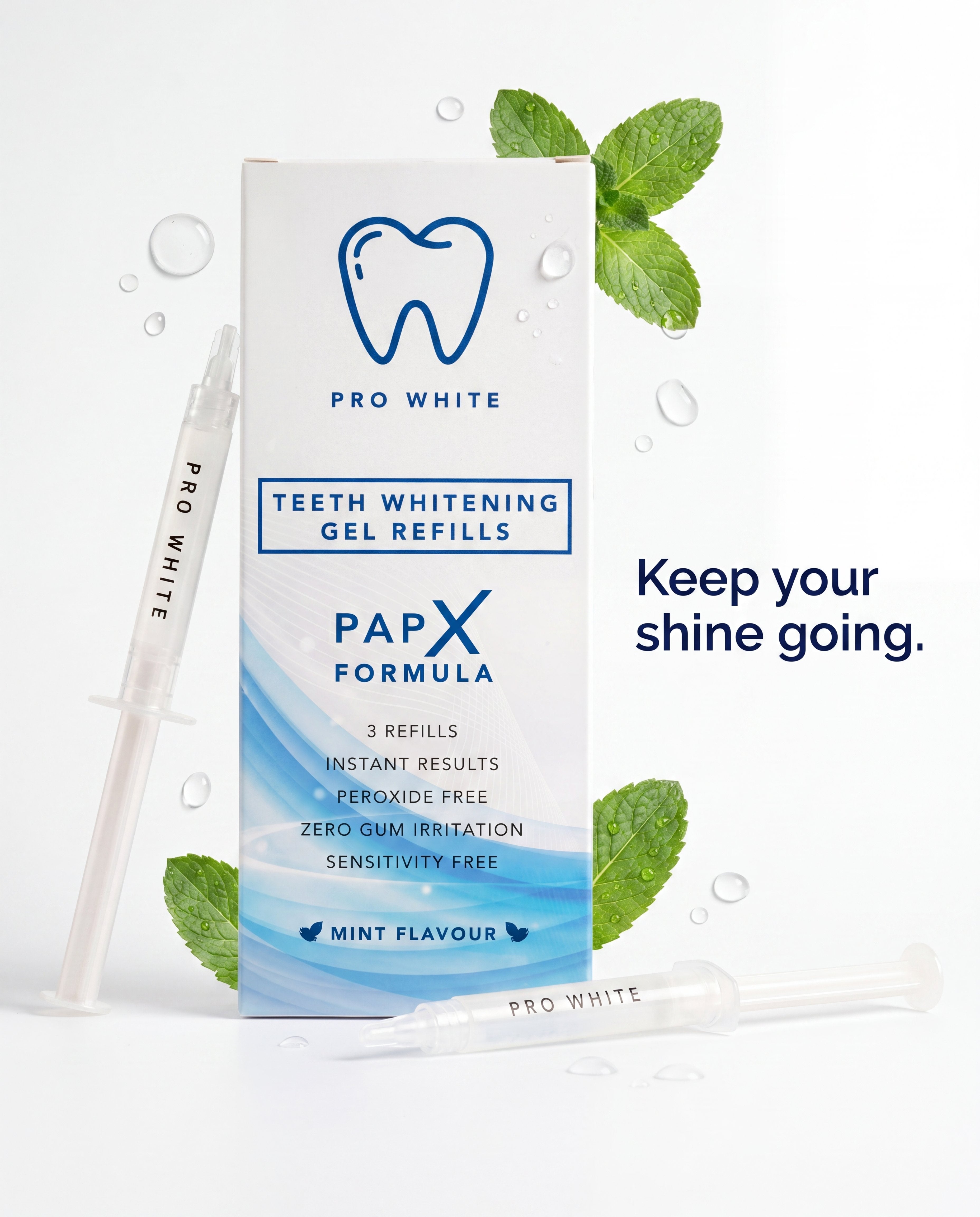 PAP-X™ Teeth Whitening Refills
