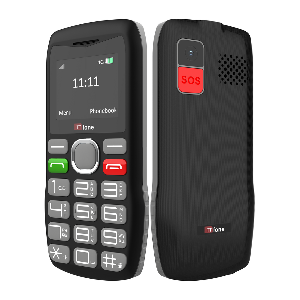 Móvil TTfone TT890 4G Reacondicionado con Cargador | Refurbished TTfone TT890 4G Phone with Charger
