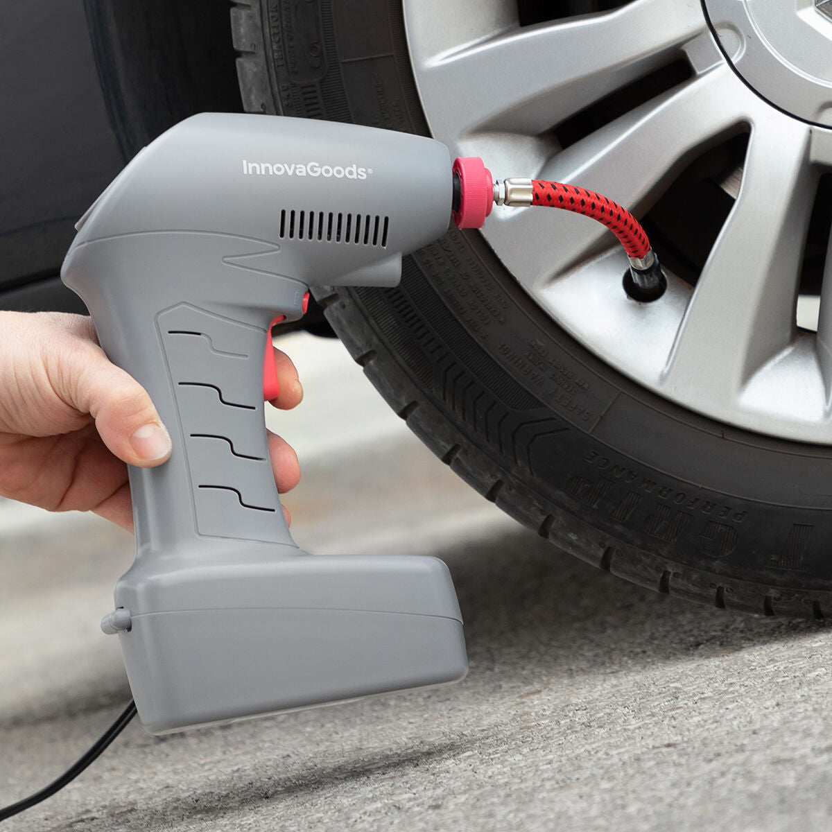 Compresor de Aire Portátil Airpro+ InnovaGoods con Luz LED