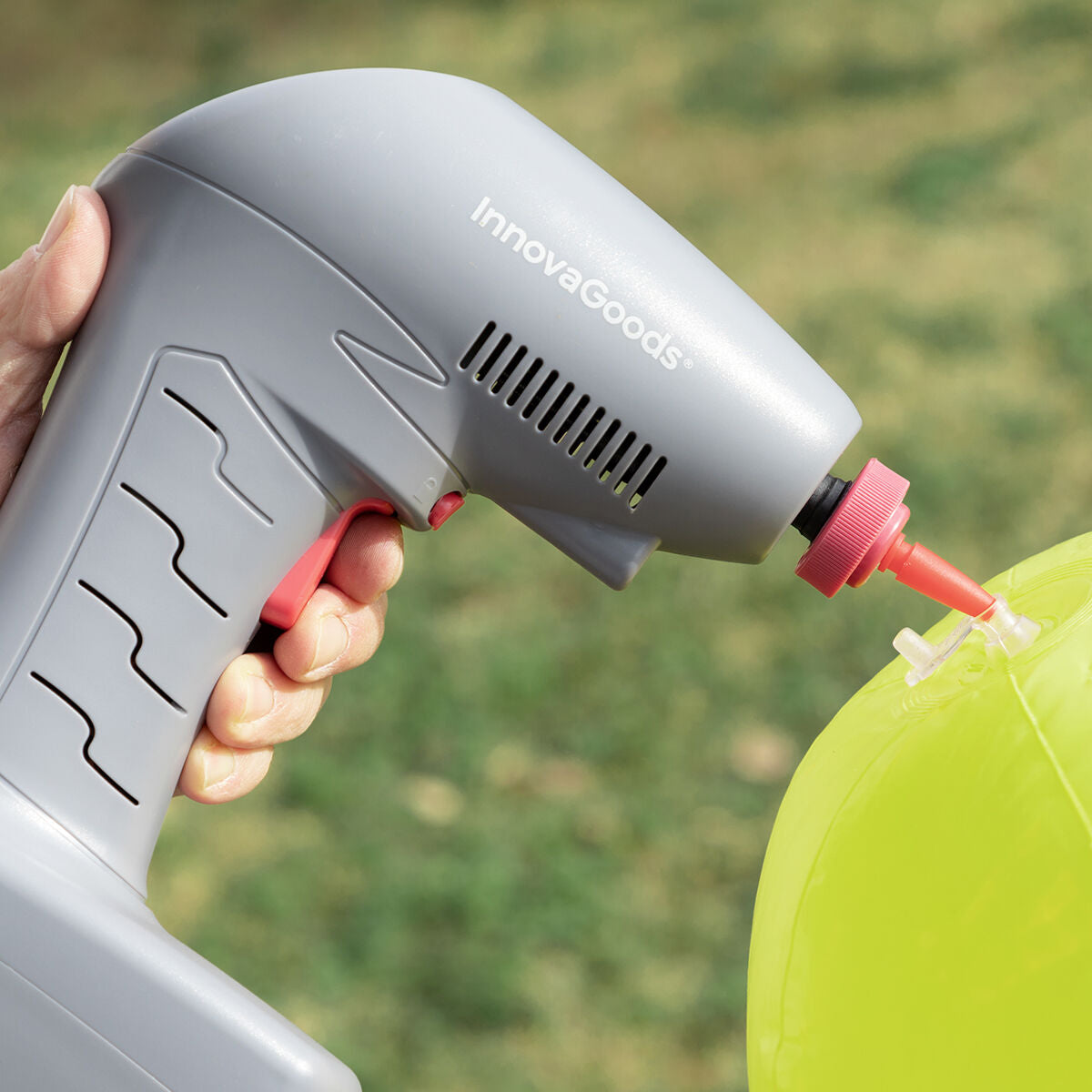Compresor de Aire Portátil Airpro+ InnovaGoods con Luz LED