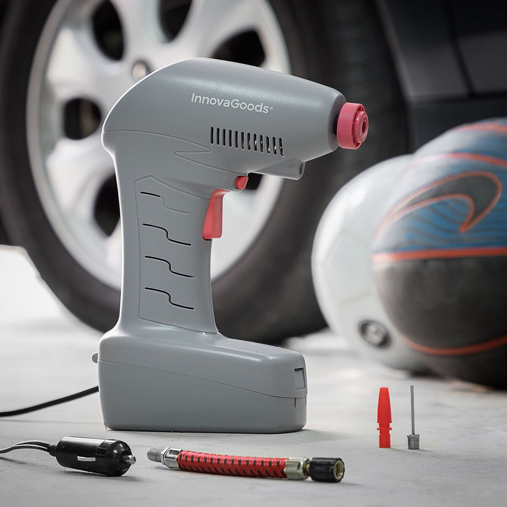 Compresor de Aire Portátil Airpro+ InnovaGoods con Luz LED