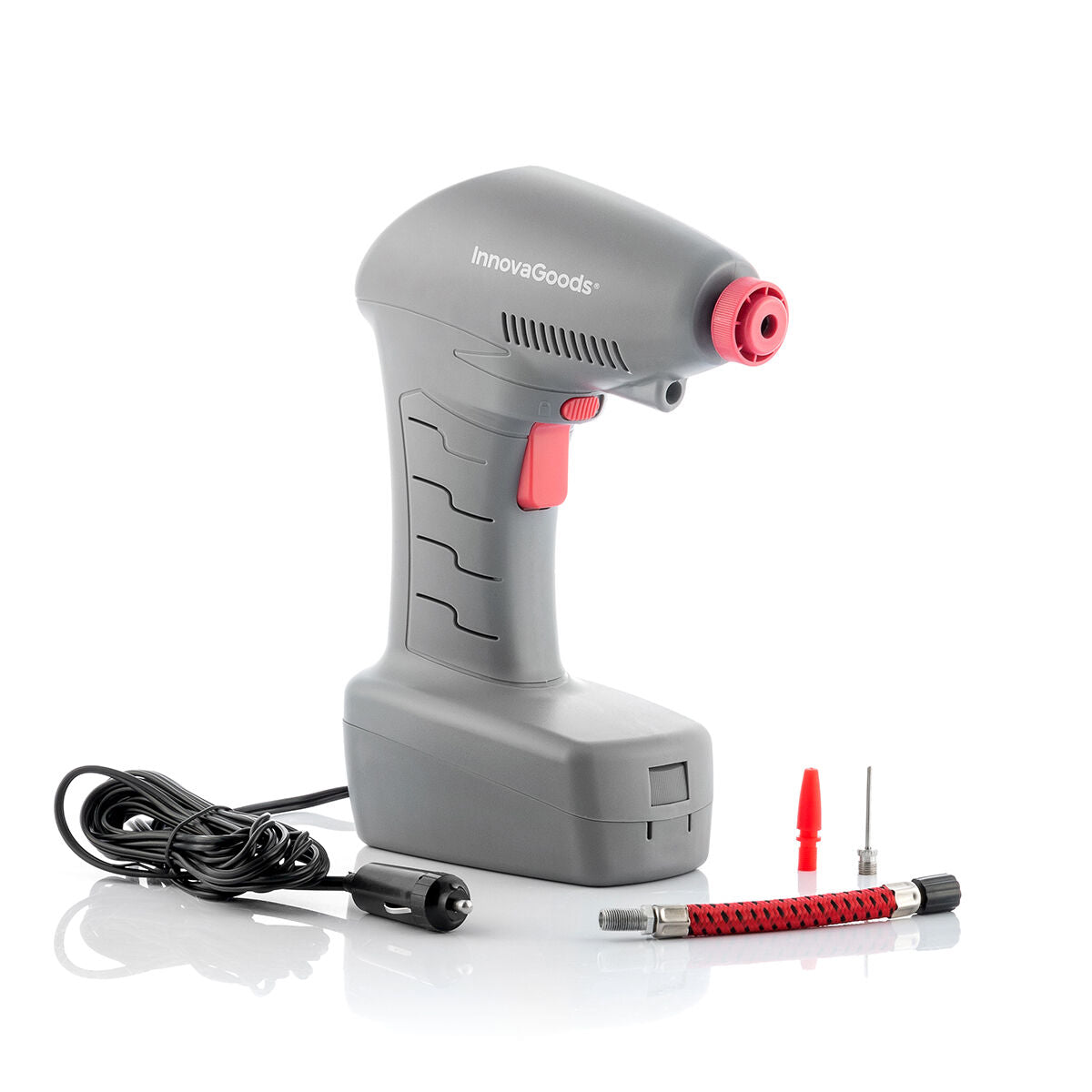 Compresor de Aire Portátil Airpro+ InnovaGoods con Luz LED