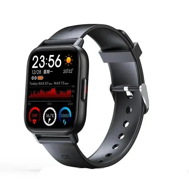 Smartwatch Unisex con Monitorización de Actividad – Negro