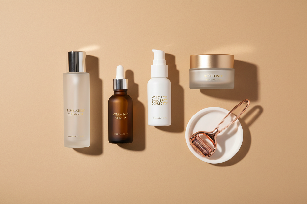 Set para Hiperpigmentación y Tono Desigual | Skincare Set for Hyperpigmentation & Uneven Tone | Ammuri