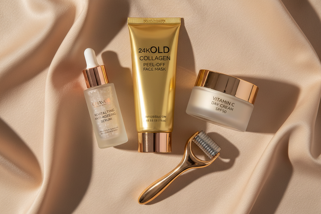 Pack Antiedad para una Piel Joven y Luminosa | Anti-Ageing Skincare Package for Youthful Glow | Ammuri