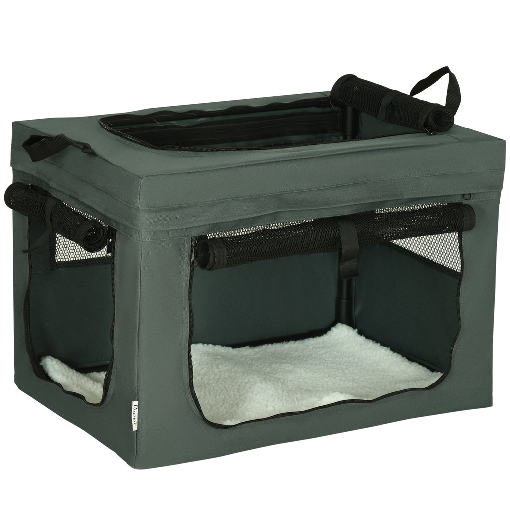 Transportín Plegable para Perro o Gato 60 × 42 × 42 cm