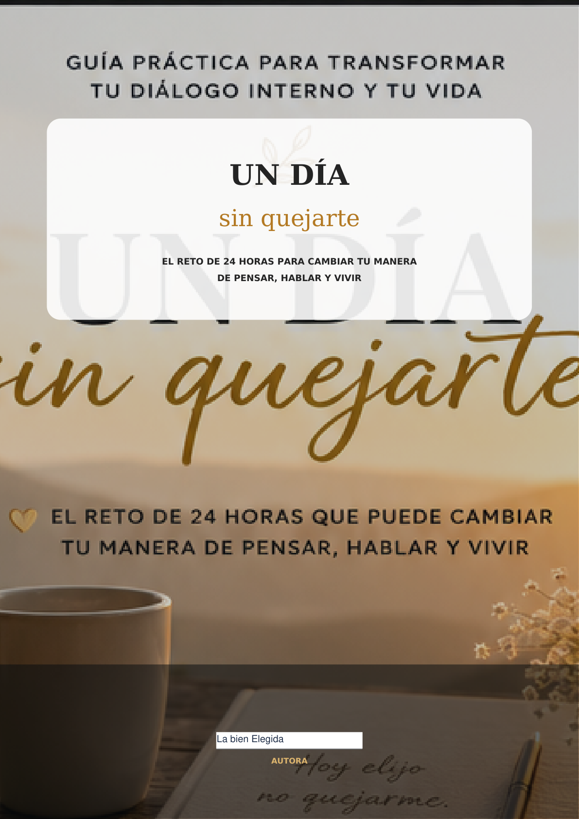 Un Día Sin Quejarte — La bien Elegida