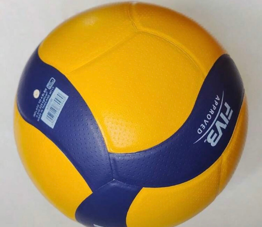 Voleibol amarillo y azul modelo de competición profesional