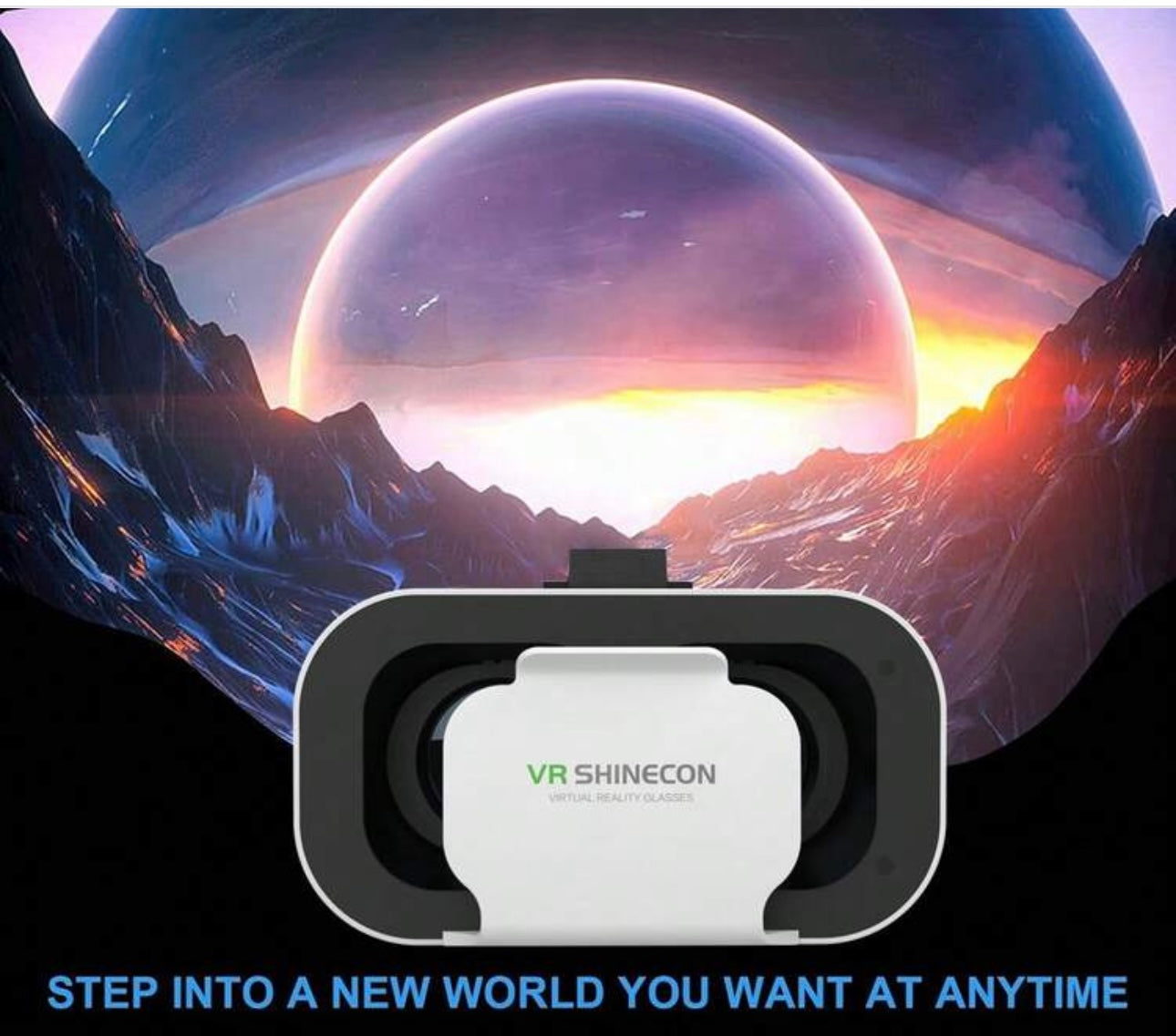 Experiencia de cine 3D con gafas VR SHINECON / 3D cinema experience with SHINECON VR headset