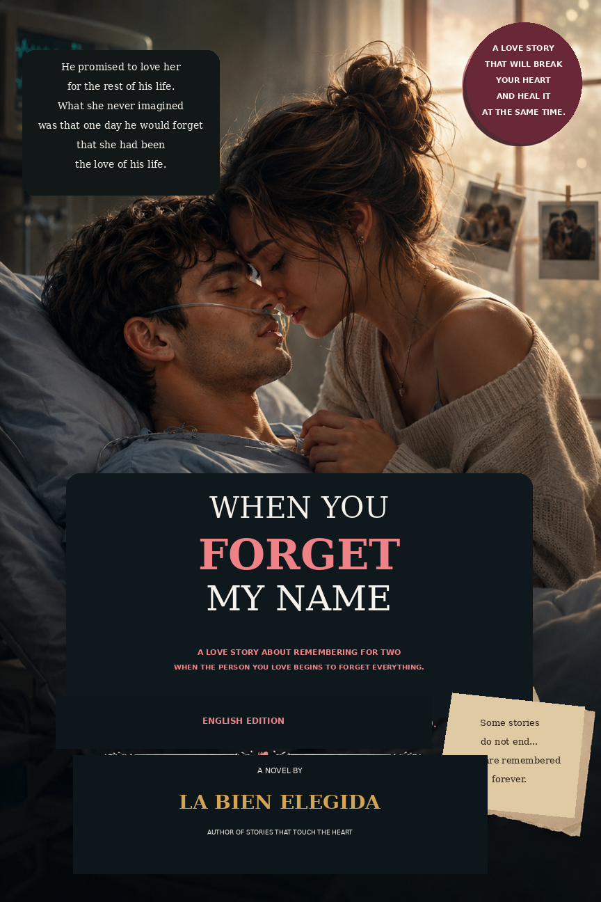 When You Forget My Name — ENGLISH EDITION — ebook cover